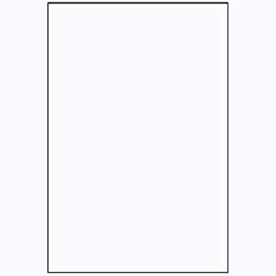 Foam Board, 20" x 30", White, Case Pack of 50, Ideal for Bulk Buyers