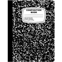 Composition Notebook, College-Ruled, 100 Sheets, Black, Case Pack of 48, Ideal for Bulk Buyers