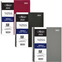 2022 Spiral Weekly Planner, 8" x 10", Available in Case Pack of 24, Ideal for Bulk Buyers, Retailers and Wholesalers