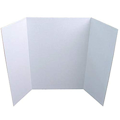 Project/Presentation Board, White, 40" x 28", Case Pack of 18, Ideal for Bulk Buyers