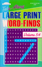 Large Print Word Finds - Pocket Size, Case Pack of 72 , Ideal for Bulk Buyers