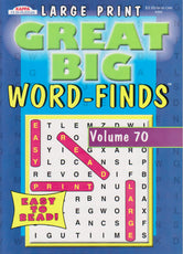 Great Big Word Finds, Case Pack of 80, Ideal for Bulk Buyers