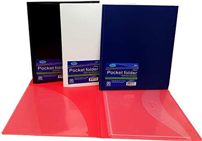Folder with Lock Envelope and Pocket, Case Pack of 48, Ideal for Bulk Buyers