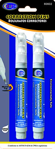 Correction pens, 2pk, Case Pack of 48, Ideal for Bulk buyers