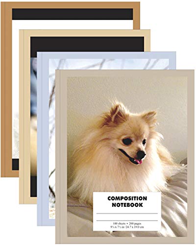Ultra Hard Cover Designer Composition Notebook, 100 sheets, Cats and Dogs, Case Pack of 48, Ideal for Bulk Buyers