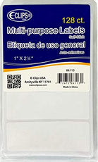 Multipurpose Labels,128 ct, 1