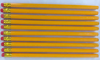 Pencils #2 HB Yellow, Case Pack of 576, Ideal for Bulk Buyers