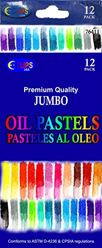 Oil Pastels, Jumbo, 12 pk, Case Pack of 48, Ideal for Bulk Buyers