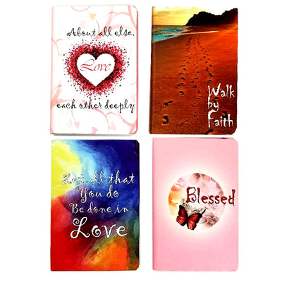 Motivational Journals, 6.5" x 4.5", 80 sheets , Case Pack of 48, Ideal for Bulk Buyers