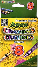 Crayons, 8ct, Boxed, Case Pack of 72, Ideal for Bulk Buyers