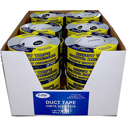 Duct Tape, 1.89" x 60 Yds, Case Pack of 24, Ideal for Bulk Buyers