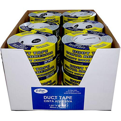 Duct Tape, 1.89" x 60 Yds, Case Pack of 24, Ideal for Bulk Buyers