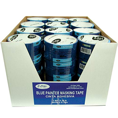 Painters Blue Tape, 1.89" x 30 Ft, Case Pack of 48, Ideal for Bulk Buyers