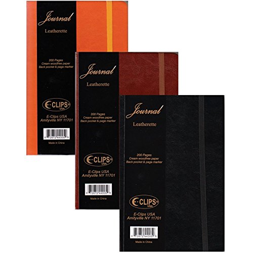 Journal, Leatherette, 4"x 6", 100 Sheets, Asst Colors, In Display, Case Pack of 48 , Ideal for Bulk Buyers