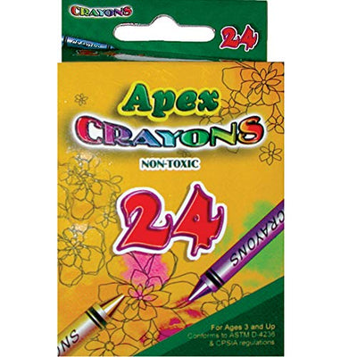 Crayons 24ct. Boxed, (2 Inners of 24), Case Pack of 48, Ideal for Bulk Buyers