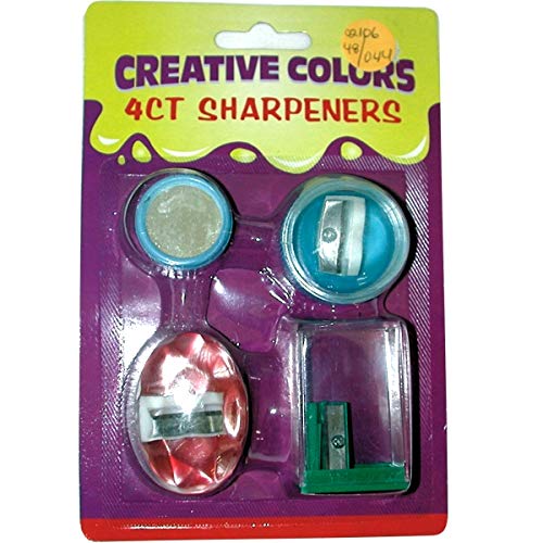 Mini Sharpeners 4pk, Case Pack of 48, Ideal for Bulk Buyers