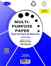 Multi-Purpose Paper, 100 sheets, Case Pack of 30, Ideal for Bulk Buyers