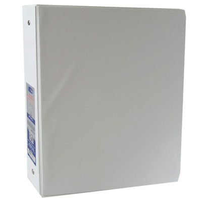 1.5" Vinyl Binder, White, Case Pack of 24, Ideal for Bulk Buyers