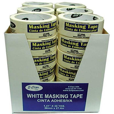 Masking Tape, 1.41" x 30 Yds, Case Pack of 36, Ideal for Bulk Buyers
