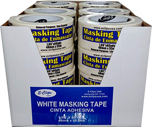 Masking Tape, 1.89" x 60 Yds, Case Pack of 24, Ideal for Bulk Buyers