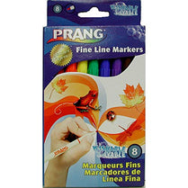 AUKSales Prang Washable Fine Line Markers 8ct, Case Pack of 72, Ideal for Bulk Buyers