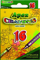 Crayons 16ct. Boxed, Case Pack of 48, Ideal for Bulk Buyers