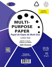 Multi-Purpose Paper, 300 sheets, Case Pack of 10, Ideal for Bulk Buyers