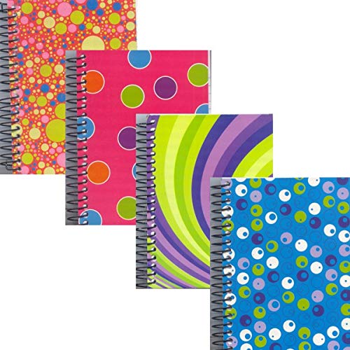 Fat book, 5.5"x 4", 200 sheets, retro designs, Case Pack of 48, Ideal for Bulk Buyers