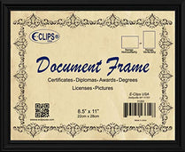 AUKSales Bulk Buy Document Frame, 8.5x11 Inches, Case Pack of 24, Ideal for Bulk Buyers