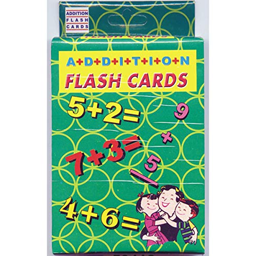 AUKSales Flash Cards, Addition, Case Pack of 48 , Ideal for Bulk Buyers