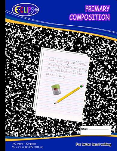 Primary composition book, Case Pack of 48, Ideal for Bulk Buyers