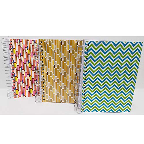 Fat book, 5.5"x 4", 200 sheets, geometric blocks, Case Pack of 48, Ideal for Bulk Buyers