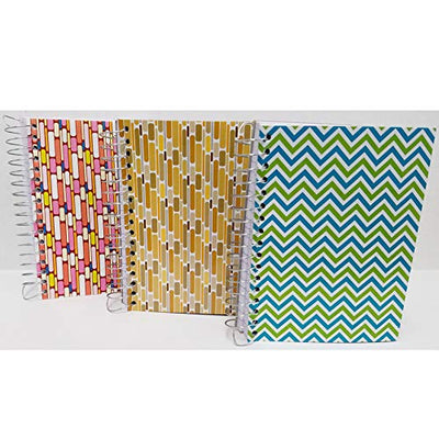 Fat book, 5.5"x 4", 200 sheets, geometric blocks, Case Pack of 48, Ideal for Bulk Buyers