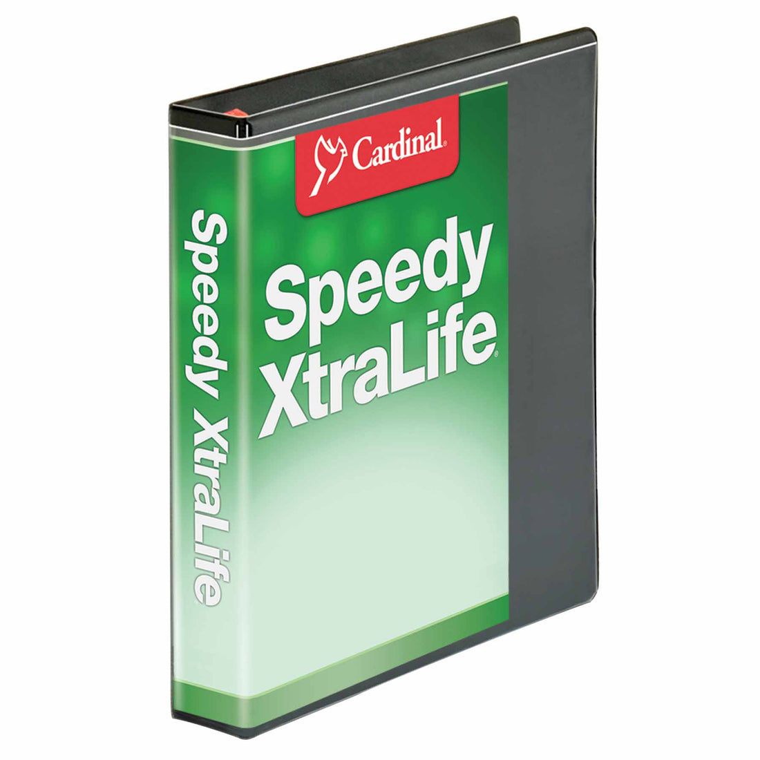 CARDINAL 1.5" View D Ring Binder, Speedy Extra-Life , Black , Case Pack of 12, Ideal for Bulk Buyers