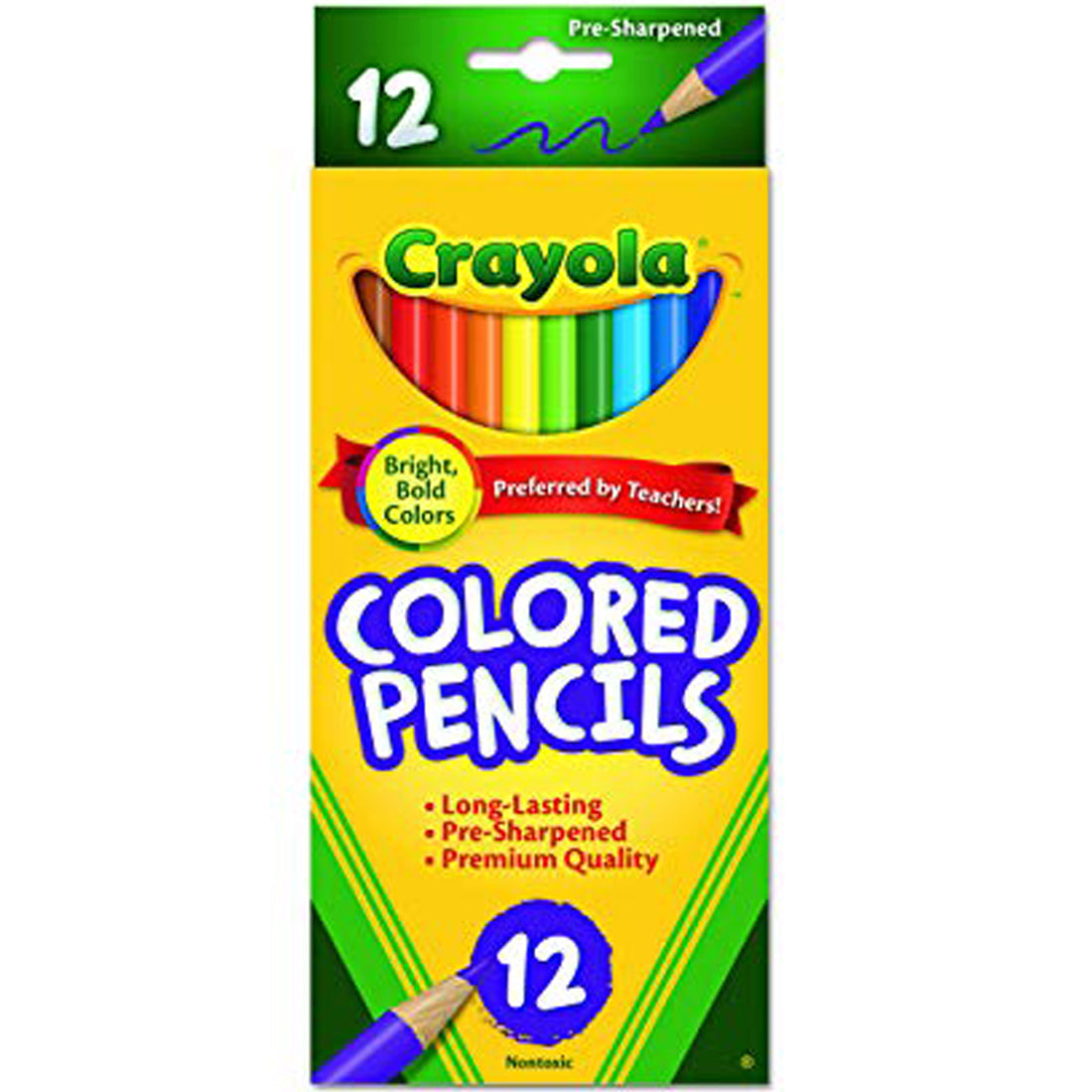 Crayola Color pencils, 12pk, Case Pack of 48, Ideal for Bulk Buyers
