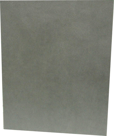 AUKSales AMPAD 2 Pocket Portfolio - Leatherette Gray, Case Pack of 125, Ideal for Bulk Buyers