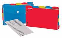 OXFORD Just Flip It Poly Index Cards, 4