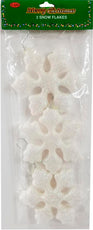 Snowflakes, large, 3pk, Case Pack of 60 , Ideal for Bulk Buyers