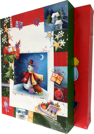 Christmas Gift Boxes ,2 pk, 17″ X 11″ X 2.75″, Case Pack of 48, Ideal for Bulk Buyers