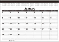 2022 Desk Blotter Calendar, 22