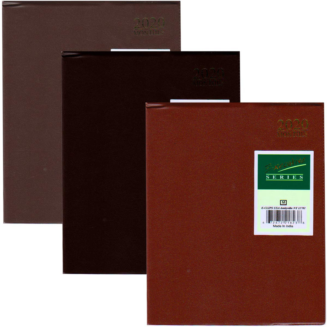 2020 Monthly Planner, 8"x 10", Asst. Colors, Case Pack of 48, Ideal for Bulk Buyers