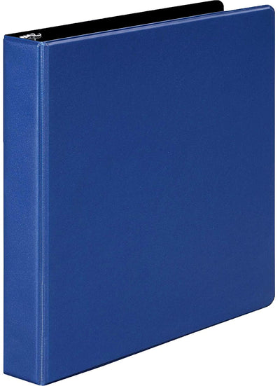 1.5" PVC Binder, Blue, Case Pack of 12, Ideal for Bulk Buyers