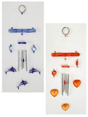 AUKSales Wind Chimes - Boxed - asst. Colors & Designs, Case Pack of 84, Ideal for Bulk Buyers