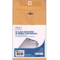 MEAD Clasp Envelopes, 6