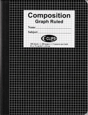 Graph Composition Book, 100 Sheets, Quad Ruled, Case Pack of 48, Ideal for Bulk Buyers