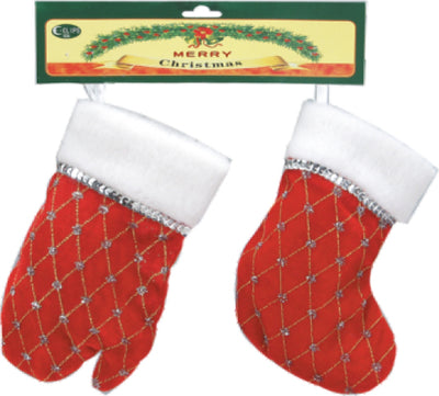 Children Christmas Stockings & Mitt 2pk , Case Pack of 72 , Ideal for Bulk Buyers
