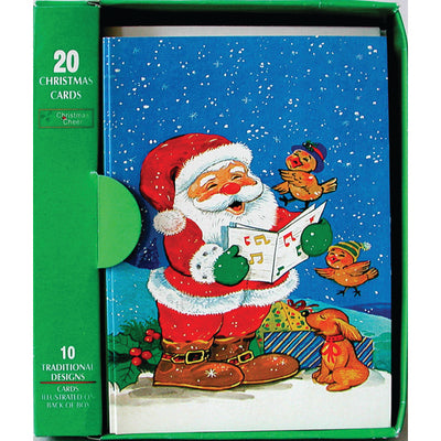 Christmas Greeting Cards & Envelopes, 20 count, Case Pack of 60, Ideal for Bulk Buyers