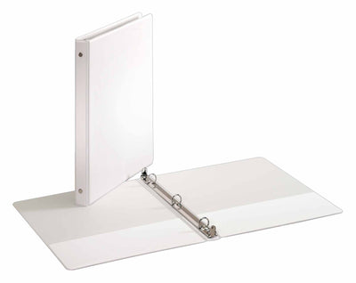 CARDINAL 1" Easy Open Binder, White , Case Pack of 12, Ideal for Bulk Buyers