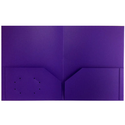 TOPS, 2 Pocket Poly folders, No Holes, Purple, Case Pack of 144, Ideal for Bulk Buyers