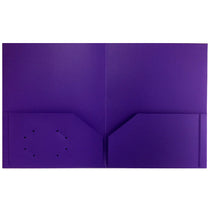 TOPS, 2 Pocket Poly folders, No Holes, Purple, Case Pack of 144, Ideal for Bulk Buyers